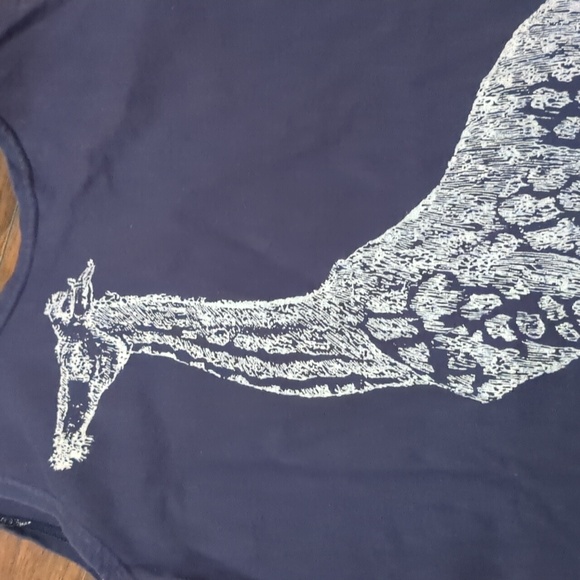 Vintage L'EAU VIVE Large tank top animals - Picture 6 of 8